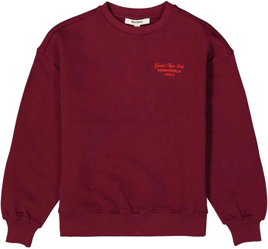 Garcia Sweatshirt met opdruk voor - Foto 3