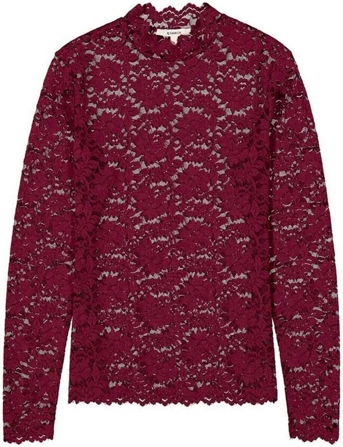 Garcia T-shirt Lange Mouwen Dames