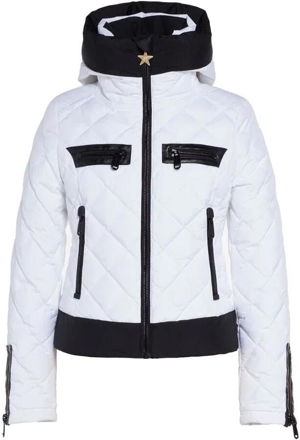 Goldbergh Quilted ski-jas Cecile wit