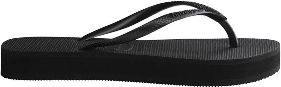 Havaianas Slim Flatform Flip Flops Black Heren - Foto 4