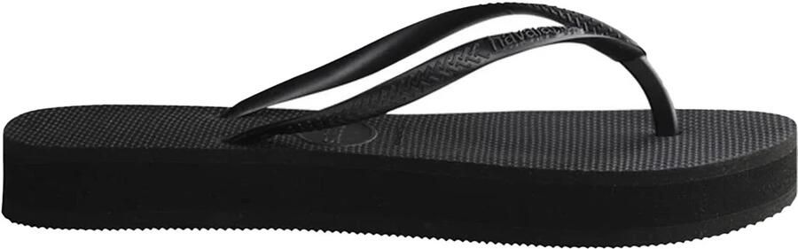 Havaianas Slim Flatform Flip Flops Black Heren - Foto 4