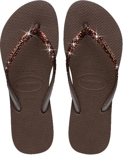 Havaianas Slim Glitter Ii Beach Slipper Dames