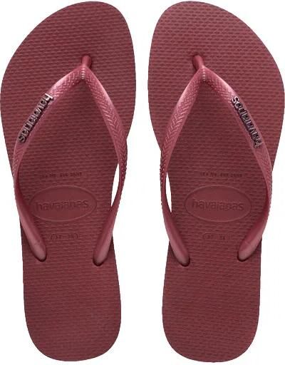 Havaianas Slim Logo Beach Slipper Dames