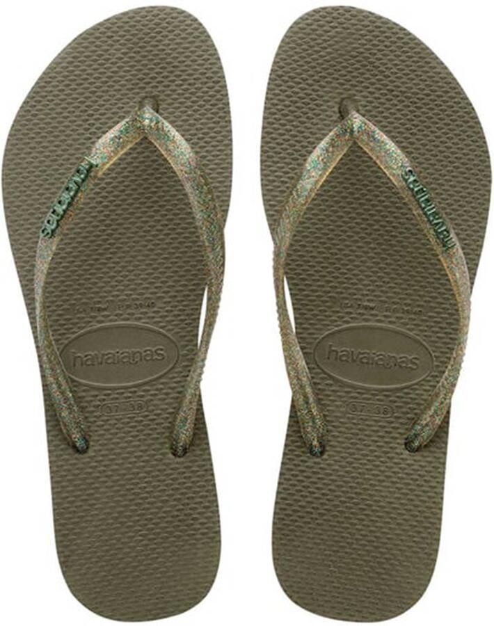 Havaianas Slim Logo Metallic