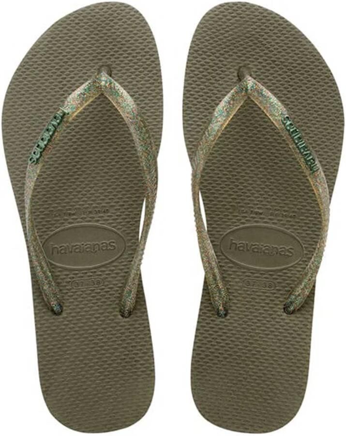 Havaianas Slim Logo Metallic