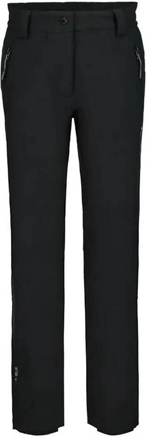 Icepeak Lenexa skibroek zwart Softshell