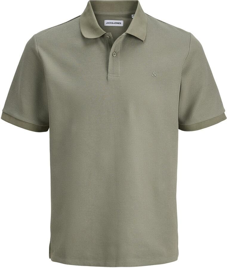 Jack & jones regular fit poloshirt met structuurpatroon model 'AUSTIN' - Foto 4