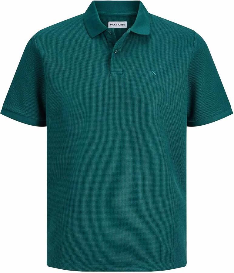 Jack & jones regular fit poloshirt met structuurpatroon model 'AUSTIN' - Foto 3