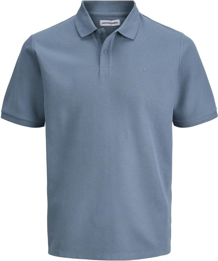 Jack & jones regular fit poloshirt met structuurpatroon model 'AUSTIN' - Foto 4