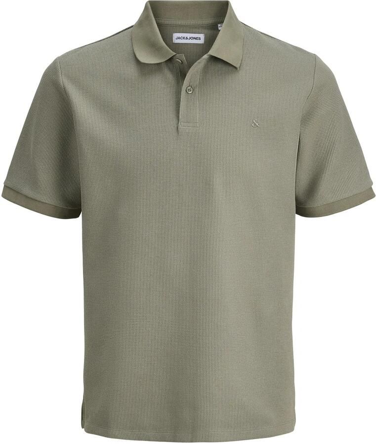 Jack & jones regular fit poloshirt met structuurpatroon model 'AUSTIN' - Foto 4
