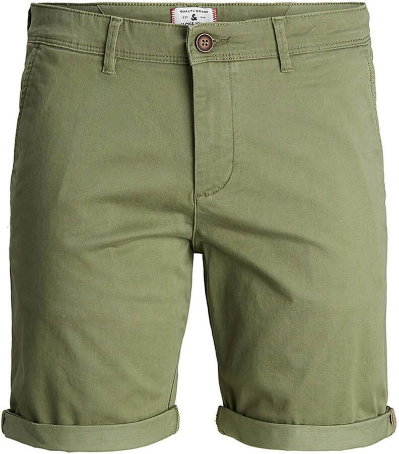 JACK & JONES PANTS STUDIO regular fit chino short JPSTBOWIE deep lichen green - Foto 2