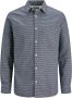 JACK & JONES ORIGINALS regular fit overhemd JORJAMES met all over print blauw - Thumbnail 2
