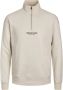 Jack & Jones Sweatshirt JORVESTERBRO SWEAT QUARTER ZIP HN NOOS - Thumbnail 2