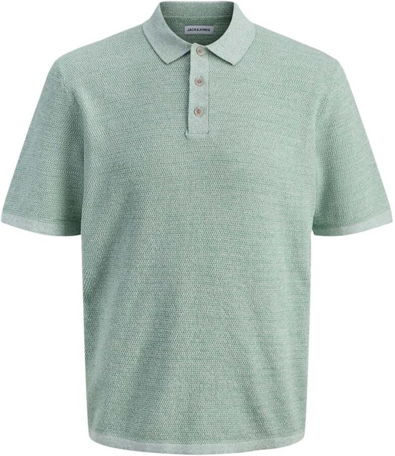 Jack & jones regular fit poloshirt met structuurpatroon model 'GEORGE'