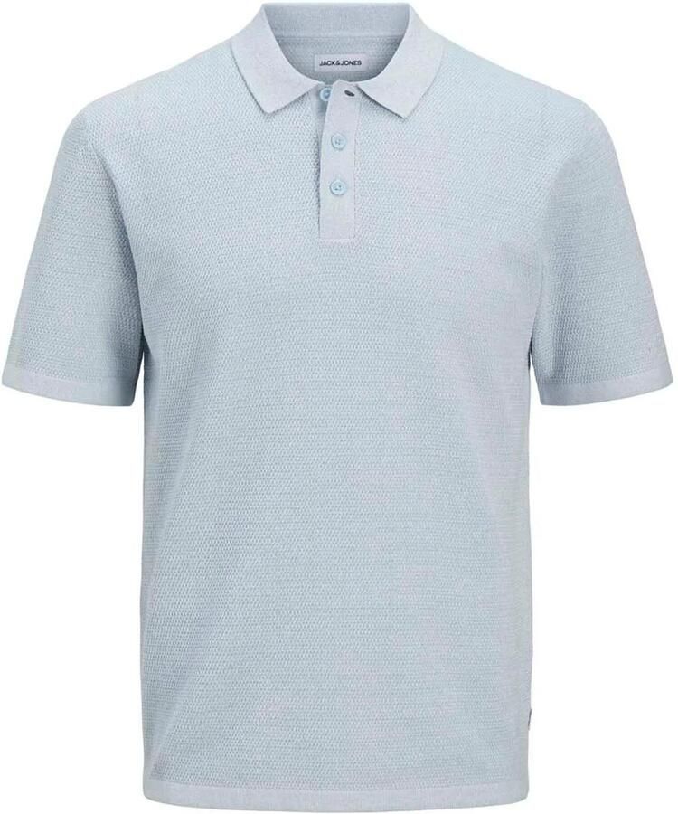 Jack & jones regular fit poloshirt met structuurpatroon model 'GEORGE'