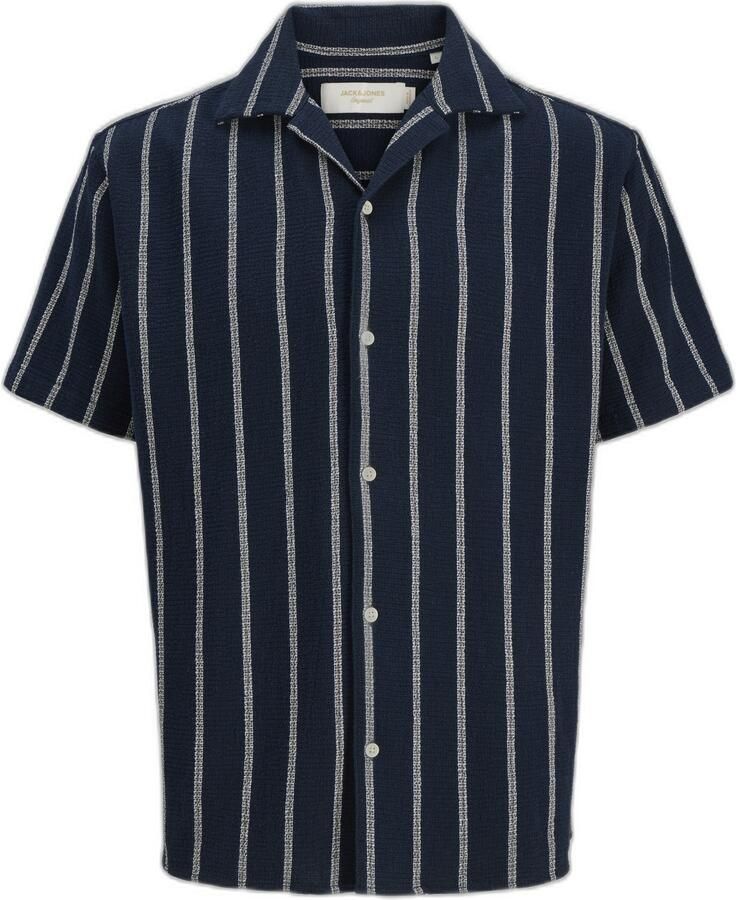Jack & jones regular fit vrijetijdsoverhemd met structuurpatroon model 'COBA' - Foto 4