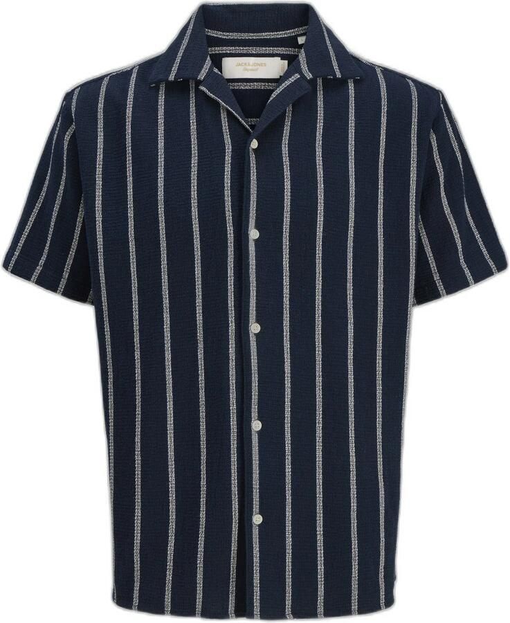 Jack & jones regular fit vrijetijdsoverhemd met structuurpatroon model 'COBA' - Foto 4