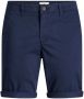JACK & JONES PANTS STUDIO regular fit chino short JPSTBOWIE navy blazer - Thumbnail 2