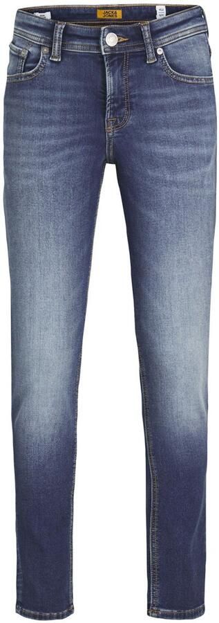 Jack & jones JUNIOR slim fit jeans JJIGLENN JJORIGINAL blue denim 2 Blauw Jongens Stretchdenim 128 - Foto 10