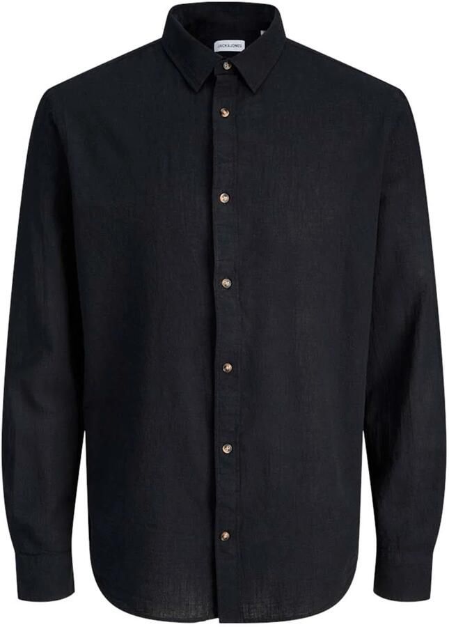 Jack & jones Linen Blend Long Sleeve Shirt