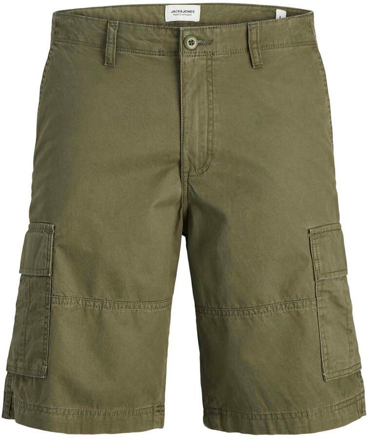 Jack & jones Korte Broek Jack & Jones 12274389 COLE MATEO CARGO-OLIVE NIGHT