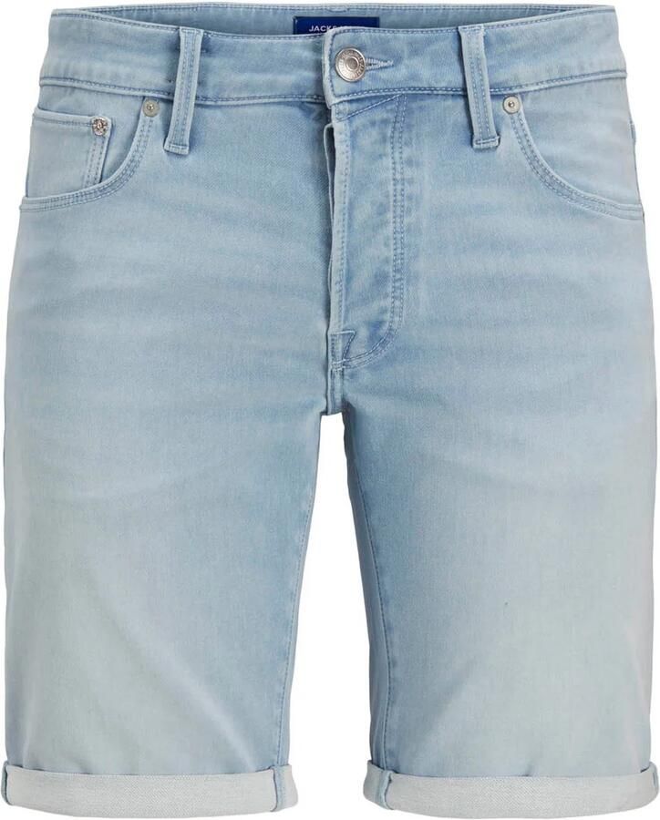 JACK & JONES JEANS INTELLIGENCE JJIRICK JJICON denim regular short light blue denim - Foto 3