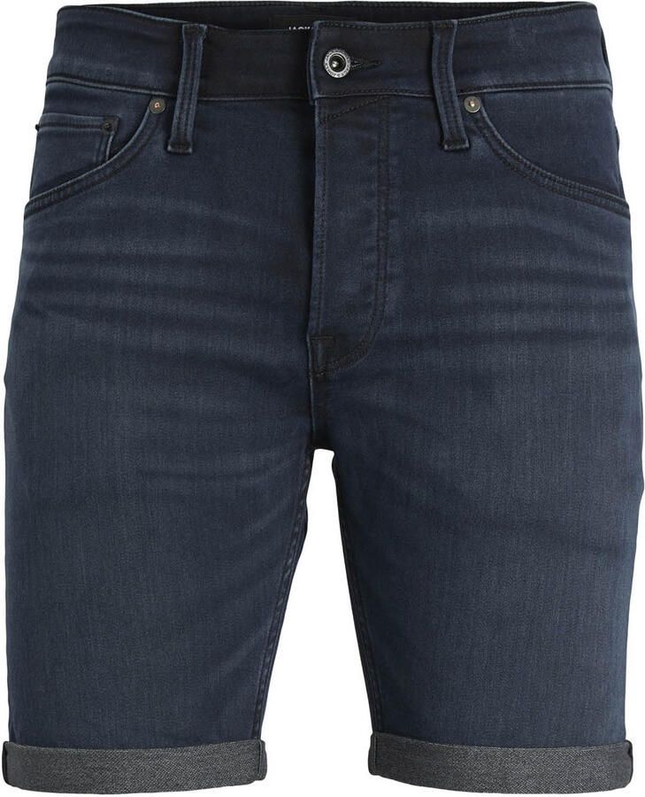 JACK & JONES JEANS INTELLIGENCE denim regular short dark blue denim