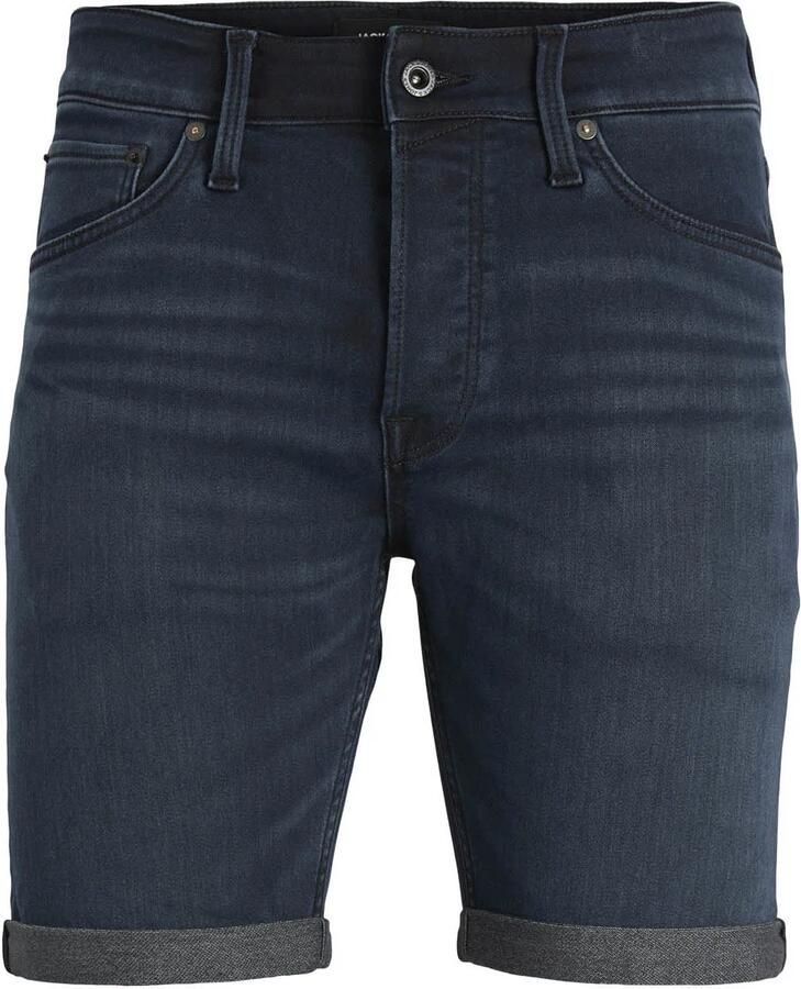 JACK & JONES JEANS INTELLIGENCE JJIRICK JJICON denim regular short blue denim - Foto 5