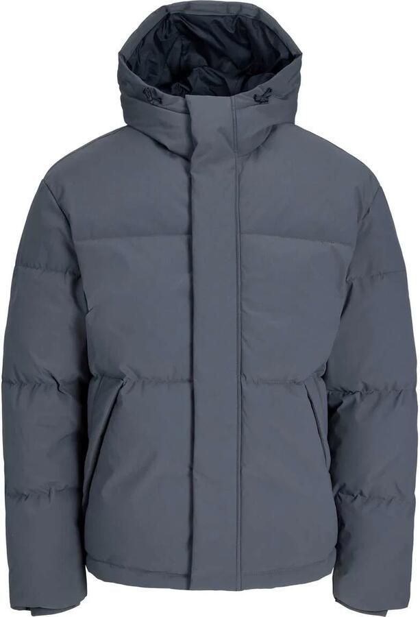JACK & JONES ESSENTIALS pufferjas grijsblauw - Foto 3