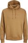 JACK & JONES ESSENTIALS hoodie JJESTAR met printopdruk bruin - Thumbnail 2