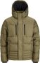 Jack & jones Jcoyog Puffer Jas Olive Night Green Heren - Thumbnail 1
