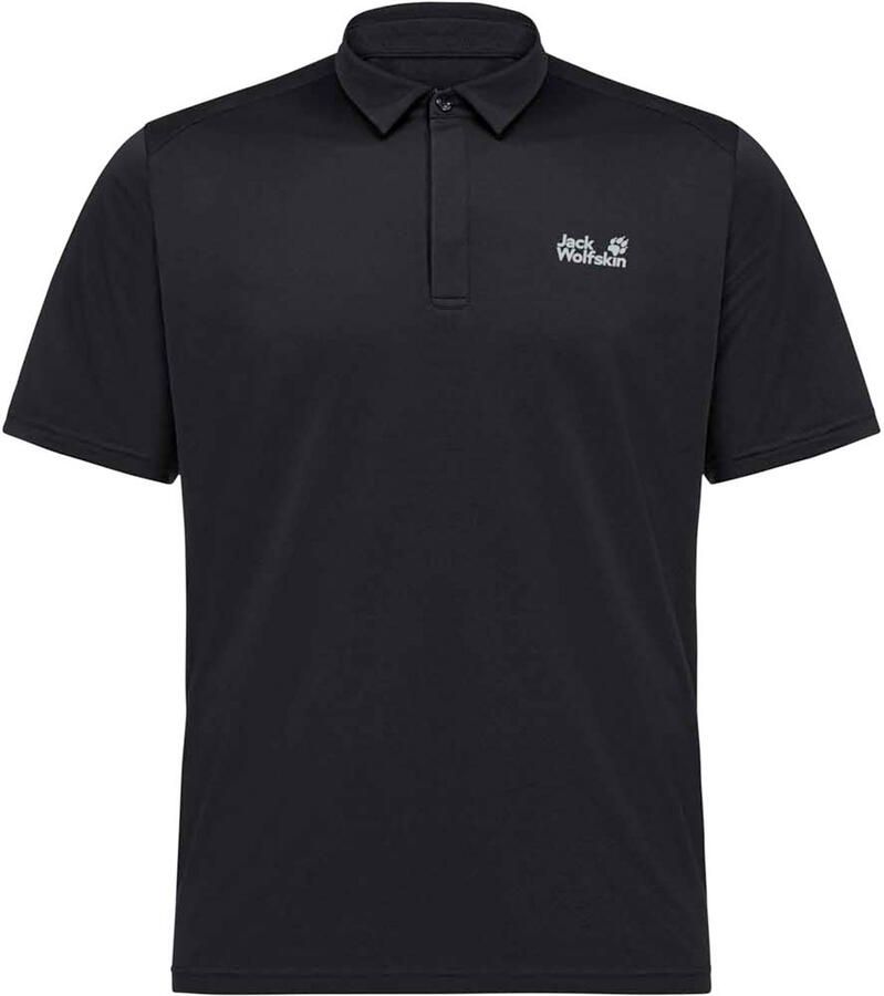 Jack Wolfskin Delgami Polo Men Poloshirt Heren XXXL black