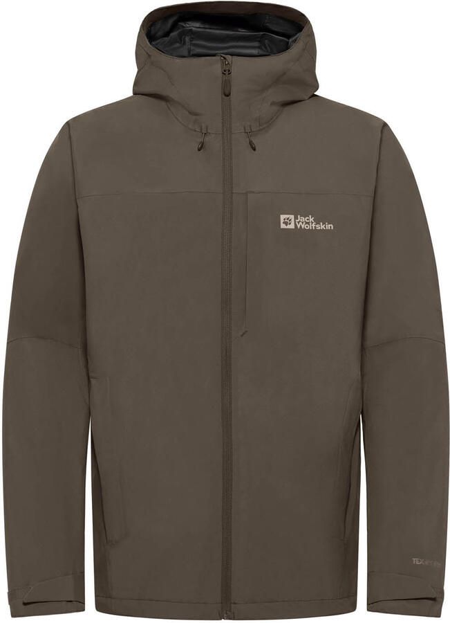 Jack Wolfskin Tempest 2L Jacket Men Regenjack Heren XXL cold coffee cold coffee