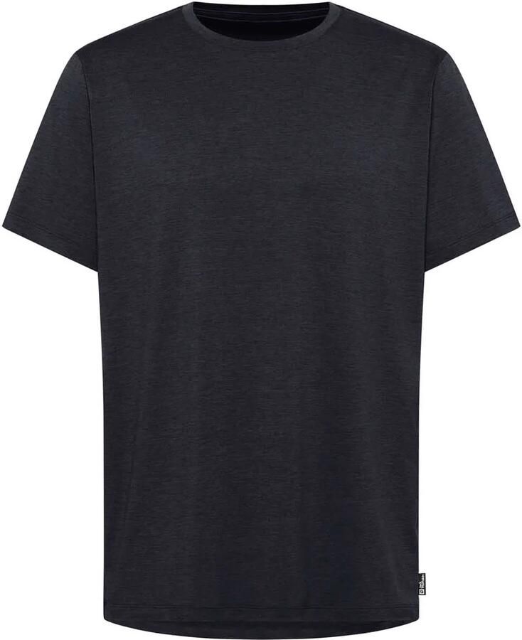Jack Wolfskin Travel T-Shirt Men Functioneel shirt met zonnebescherming Heren XL dark navy heather dark navy heather