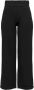Jacqueline de Yong Zwarte Wide Leg Culottes Broek Black Dames - Thumbnail 3
