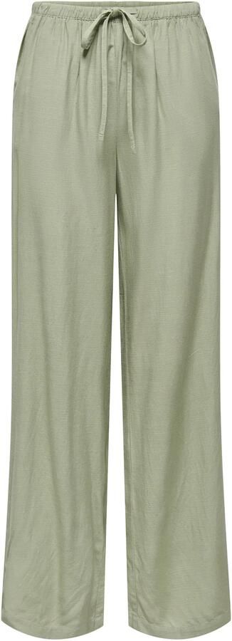 JDY straight regular waist casual broek lichtgroen - Foto 4