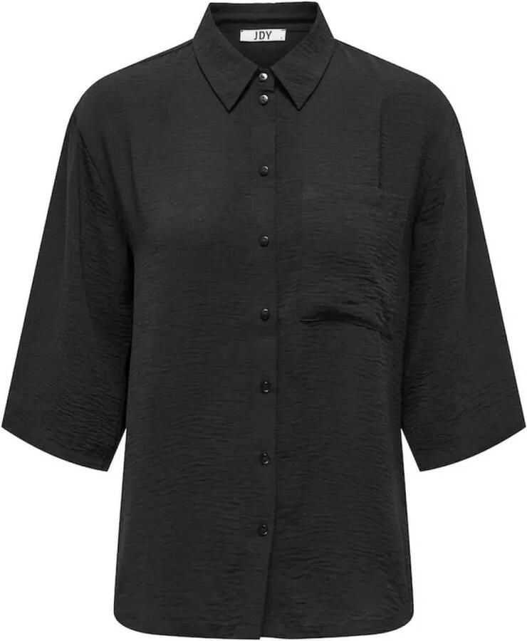 JDY Blouse met korte mouwen DIVYA 3 4 LOOSE SHIRT WVN NOOS - Foto 6