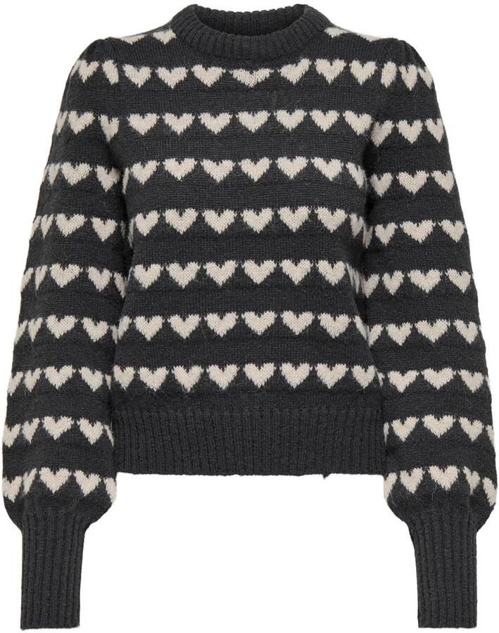 Jacqueline De Yong Grid Life Knit