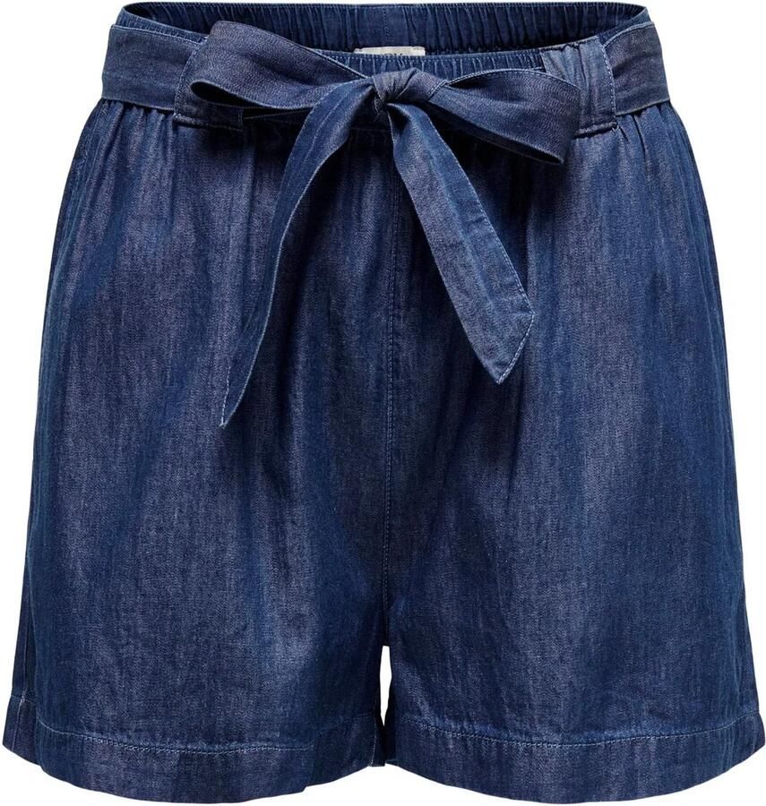 Jacqueline de Yong Bermuda High Waist Shorts Vrouwen Blue Dames - Foto 4