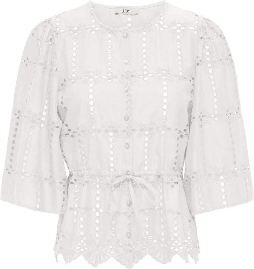 Jacqueline De Yong Jojo Anglaise Shirt Woven - Foto 4