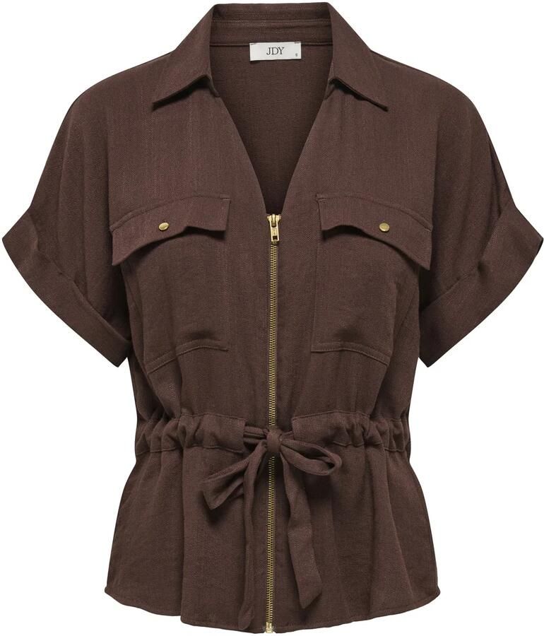 Jacqueline De Yong Mille Zip Shirt Woven - Foto 4