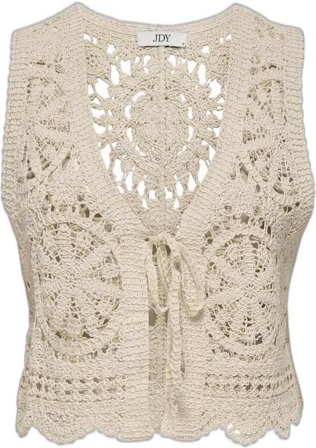 Jacqueline De Yong Vic S l V-neck Tie Vest Dames - Foto 3