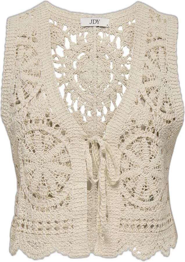 Jacqueline De Yong Vic S l V-neck Tie Vest Dames - Foto 3