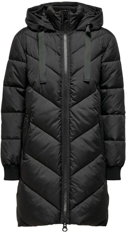 Jacqueline De Yong Skylar Padded Hood Jacket