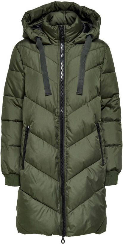 Jacqueline De Yong Skylar Padded Hood Jacket