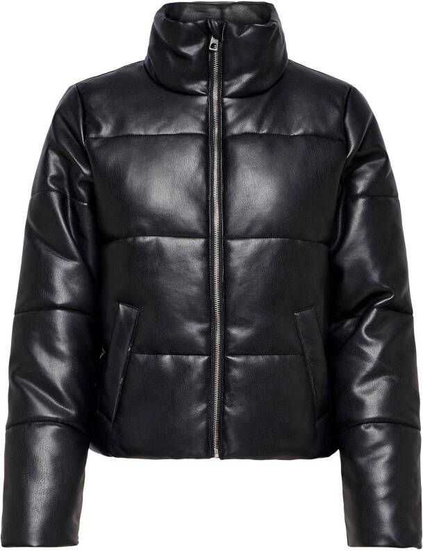 Jacqueline De Yong Trixie Faux Leather Jacket