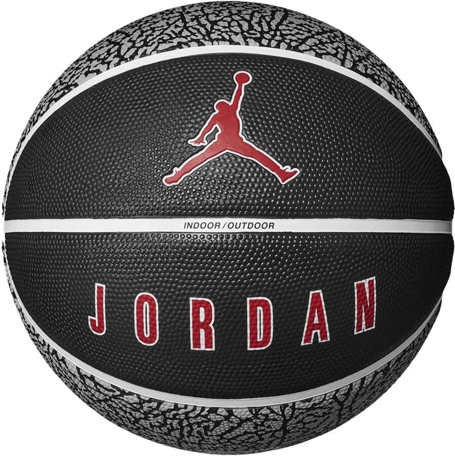 Jordan Speeltuin Basketbal Diepe Groeven Rood Gray