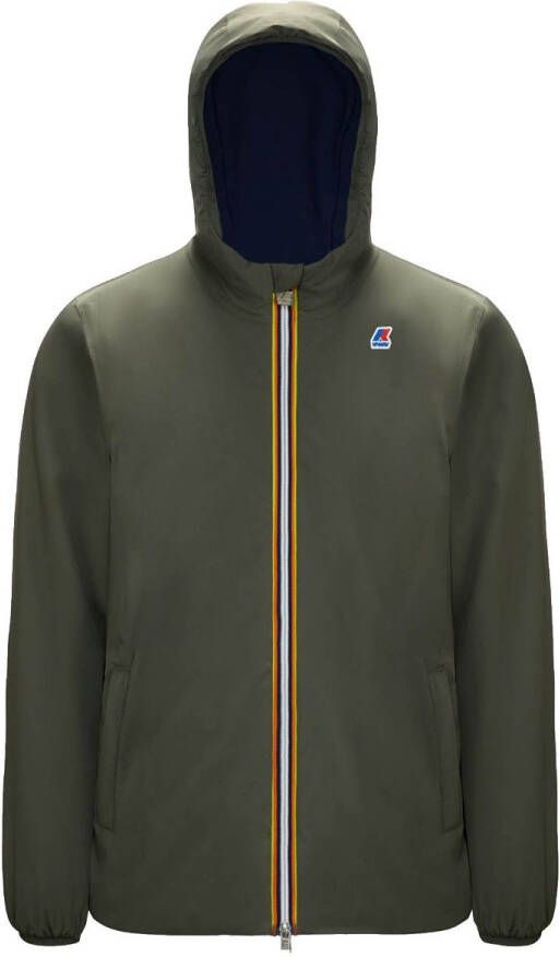 K-way Jas Jacques Blauw Blue Heren