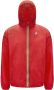 K-way Rode Sportieve Hoodie met Logo Red Heren - Thumbnail 1