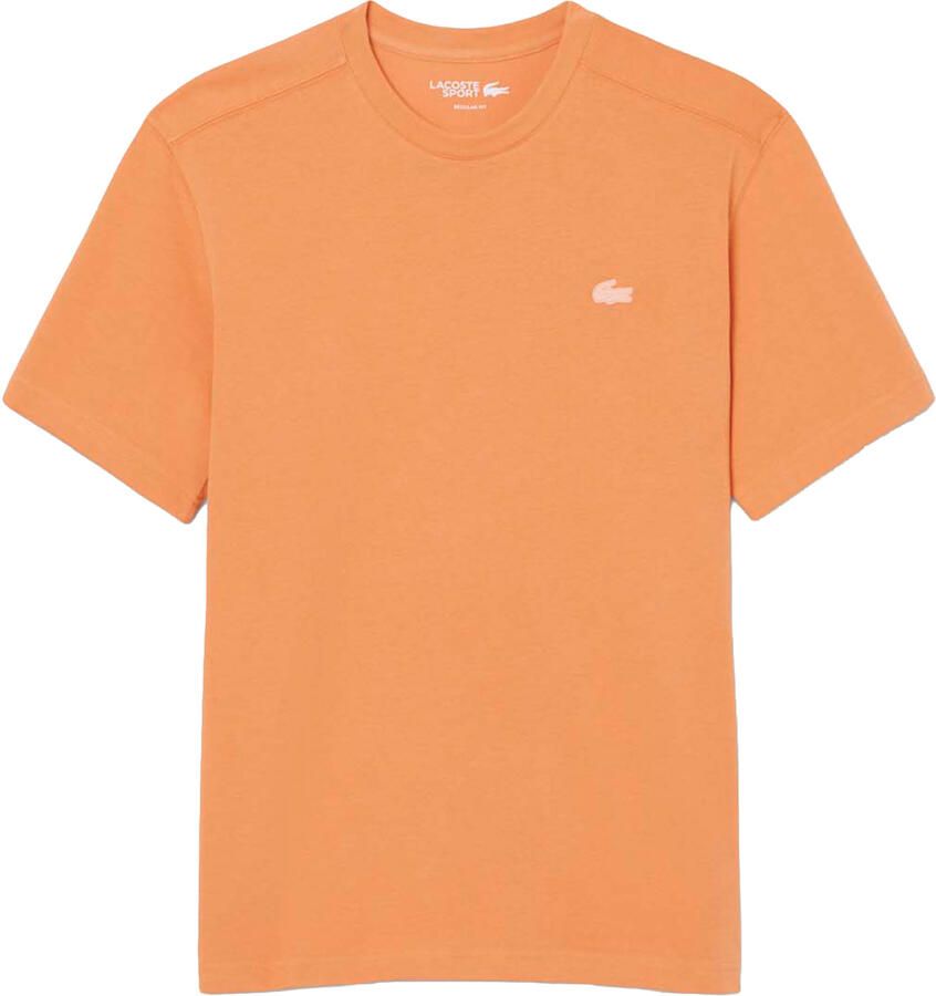Lacoste Sport Regular Fit T-shirt van katoenmix